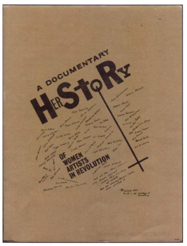 Women Artists in Revolution, <em>A Documentary Herstory of Women Artists in Revolution</em>, New York: Women Artists in Revolution (W.A.R.), 1971.