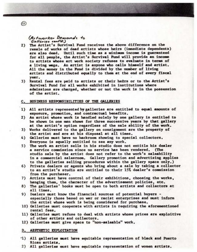 Women Artists in Revolution, <em>A Documentary Herstory of Women Artists in Revolution</em>, New York: Women Artists in Revolution (W.A.R.), 1971