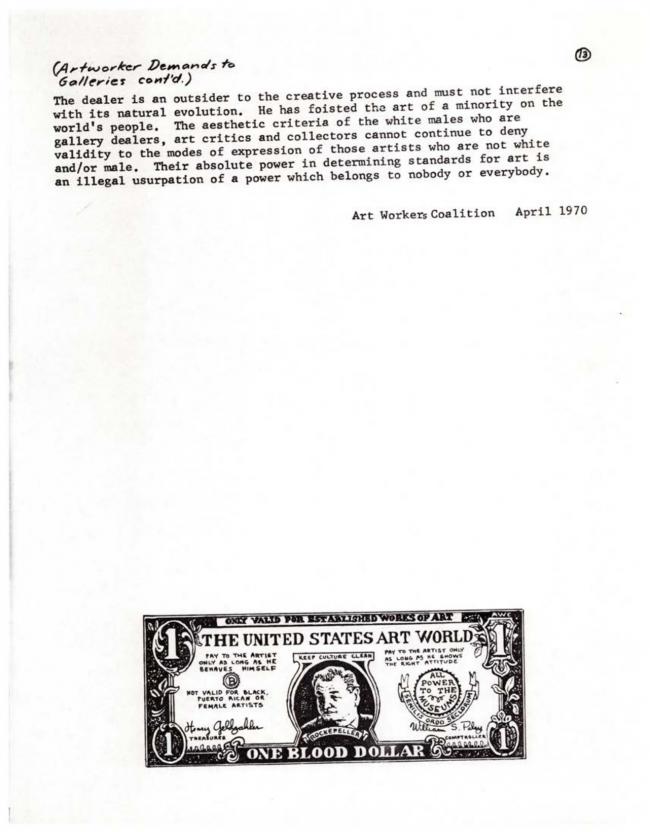 Women Artists in Revolution, <em>A Documentary Herstory of Women Artists in Revolution</em>, New York: Women Artists in Revolution (W.A.R.), 1971