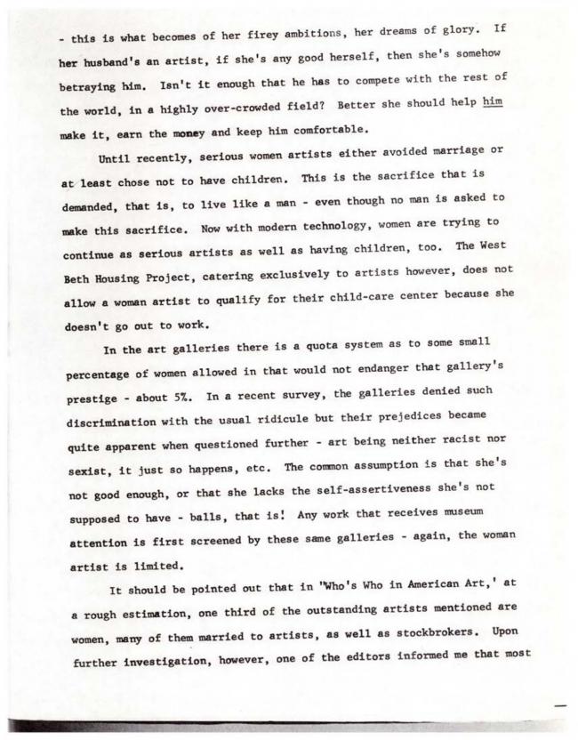 Women Artists in Revolution, <em>A Documentary Herstory of Women Artists in Revolution</em>, New York: Women Artists in Revolution (W.A.R.), 1971