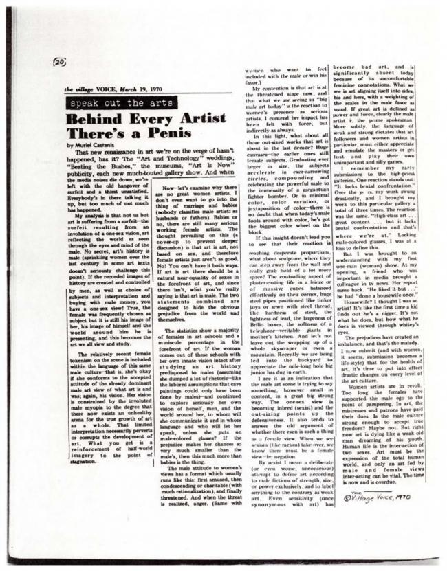 Women Artists in Revolution, <em>A Documentary Herstory of Women Artists in Revolution</em>, New York: Women Artists in Revolution (W.A.R.), 1971