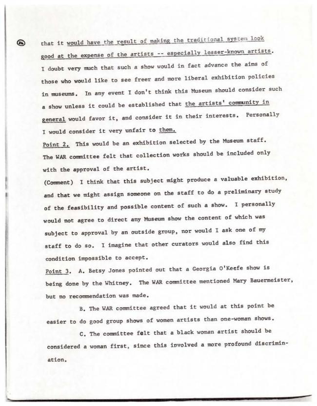 Women Artists in Revolution, <em>A Documentary Herstory of Women Artists in Revolution</em>, New York: Women Artists in Revolution (W.A.R.), 1971