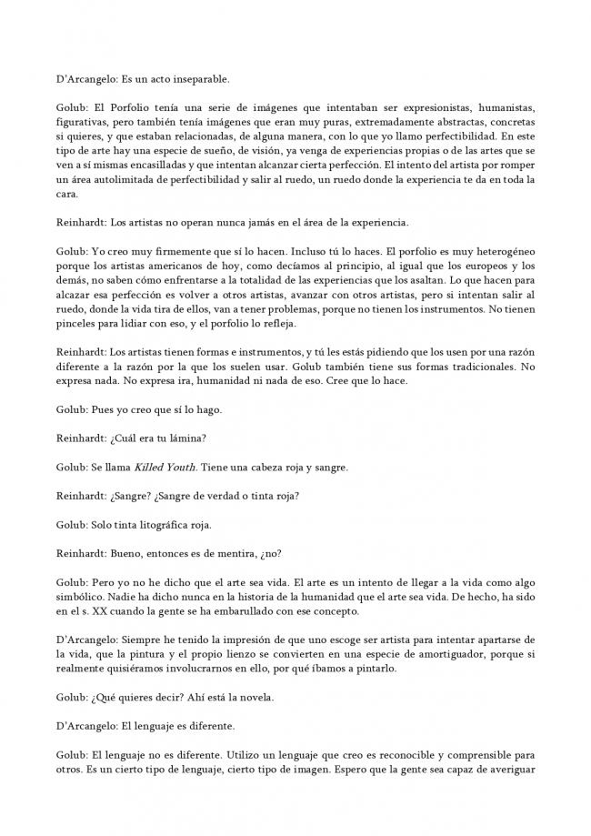 “How Effective Is Social Protest Art? (Vietnam)” [¿Cuán efectivo es el arte de protesta social? (Vietnam)], en Jeanne Siegel (ed.), <em>Artwords: Discourse on the 60s and 70s</em> [Palabras de arte. Discurso sobre los años 60 y 70], Ann Arbor, UMI Research Press, 1985, pp. 132-133