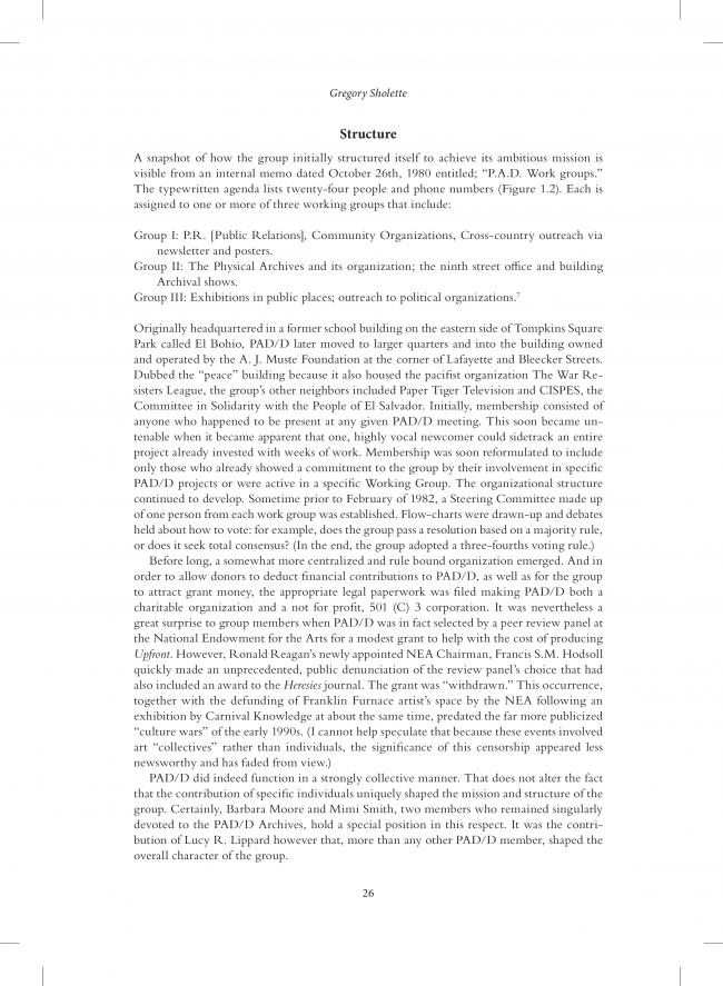A Collectography of PAD/D Political Art Documentation and Distribution: A 1980’s Activist Art and Networking Collective [Colectografía del PAD/D Political Art Documentation and Distribution. Un colectivo de redes y arte activista de 1980]