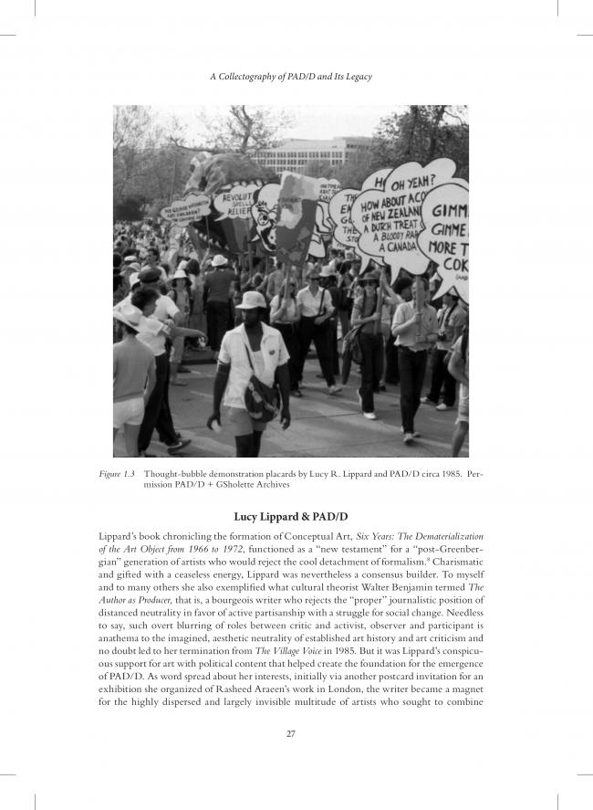 A Collectography of PAD/D Political Art Documentation and Distribution: A 1980’s Activist Art and Networking Collective [Colectografía del PAD/D Political Art Documentation and Distribution. Un colectivo de redes y arte activista de 1980]