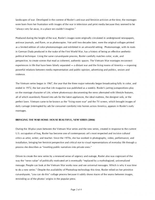 Nota de prensa del Worcester Art Museum