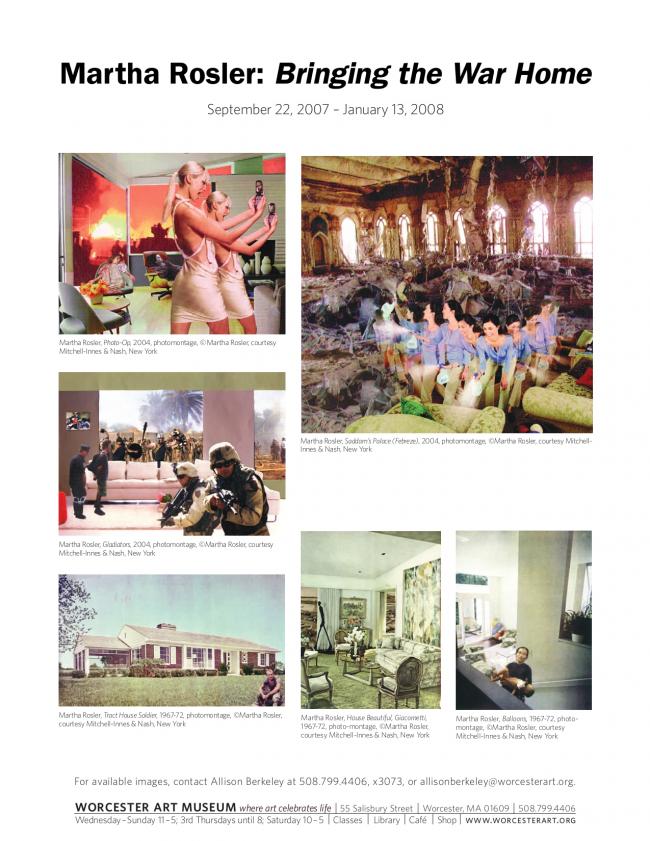 Nota de prensa del Worcester Art Museum