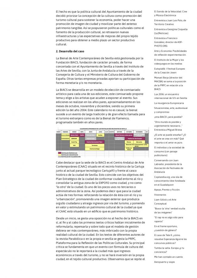 Paco González, <em>Sevilla. Política cultural. BIACS</em>, 2008. Disponible en: publicaciones.zemos98.org