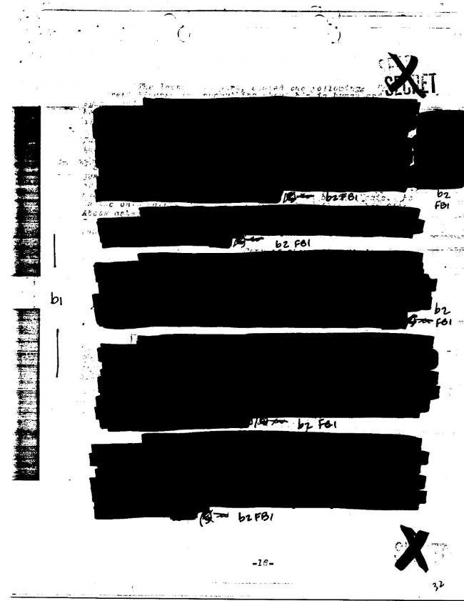 Ficha sobre Pablo Picasso del FBI, ca. 1945-1969 