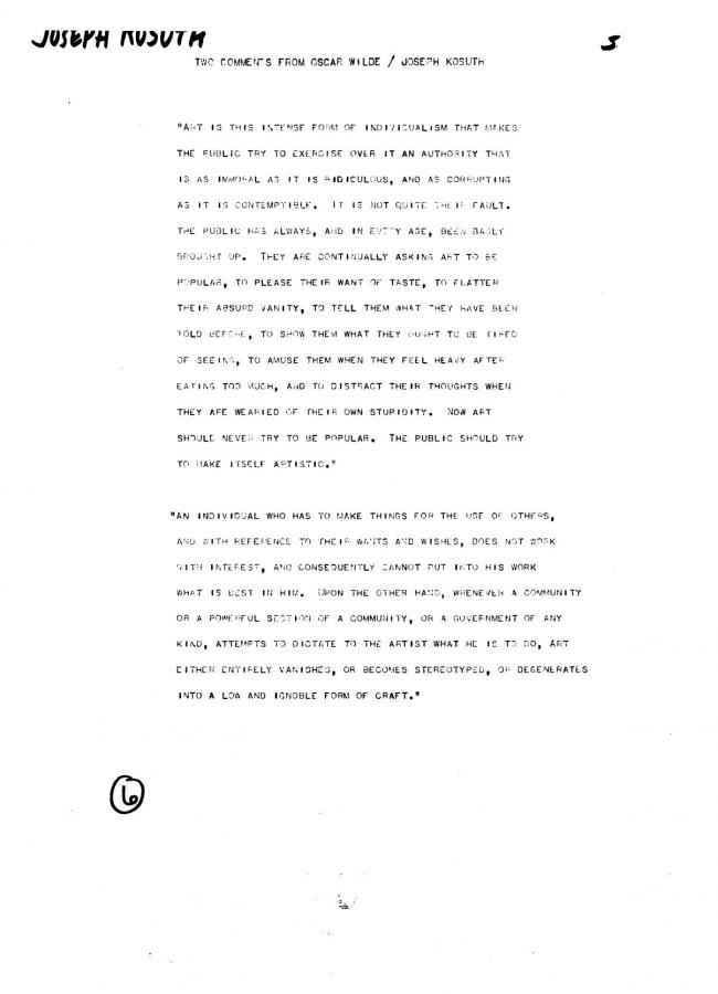 Art Workers Coalition (AWC), <em>Open Hearing</em> [Audiencia abierta], Nueva York, Art Workers’ Coalition (AWC), 1969