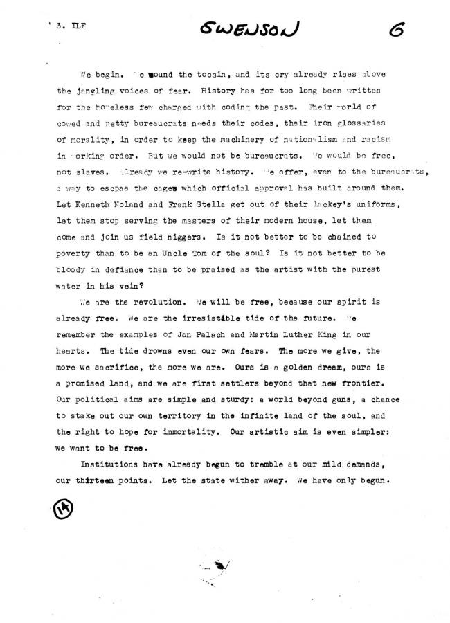 Art Workers Coalition (AWC), <em>Open Hearing</em> [Audiencia abierta], Nueva York, Art Workers’ Coalition (AWC), 1969