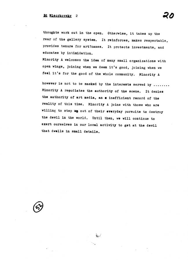 Art Workers Coalition (AWC), <em>Open Hearing</em> [Audiencia abierta], Nueva York, Art Workers’ Coalition (AWC), 1969