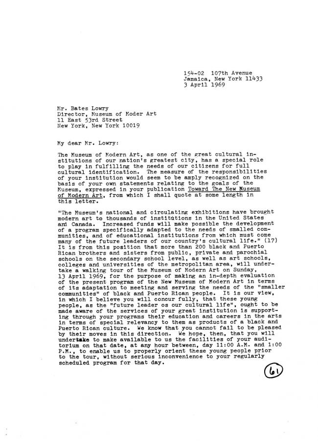 Art Workers Coalition (AWC), <em>Open Hearing</em> [Audiencia abierta], Nueva York, Art Workers’ Coalition (AWC), 1969