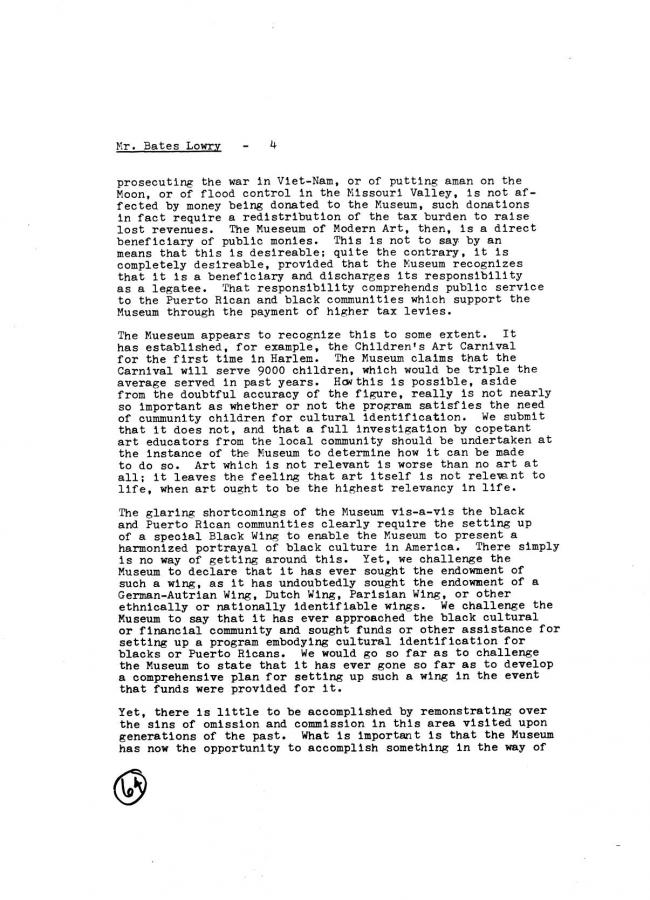 Art Workers Coalition (AWC), <em>Open Hearing</em> [Audiencia abierta], Nueva York, Art Workers’ Coalition (AWC), 1969