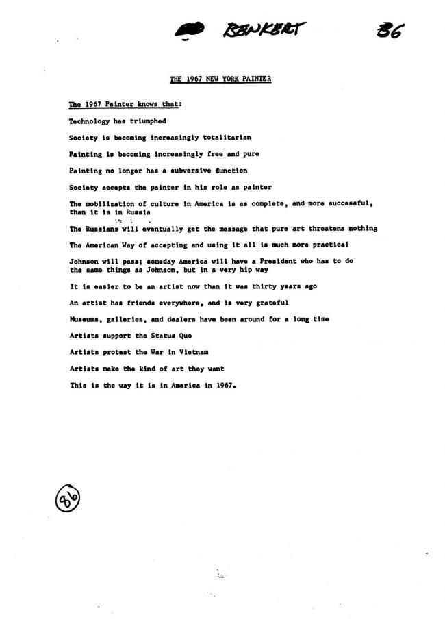 Art Workers Coalition (AWC), <em>Open Hearing</em> [Audiencia abierta], Nueva York, Art Workers’ Coalition (AWC), 1969