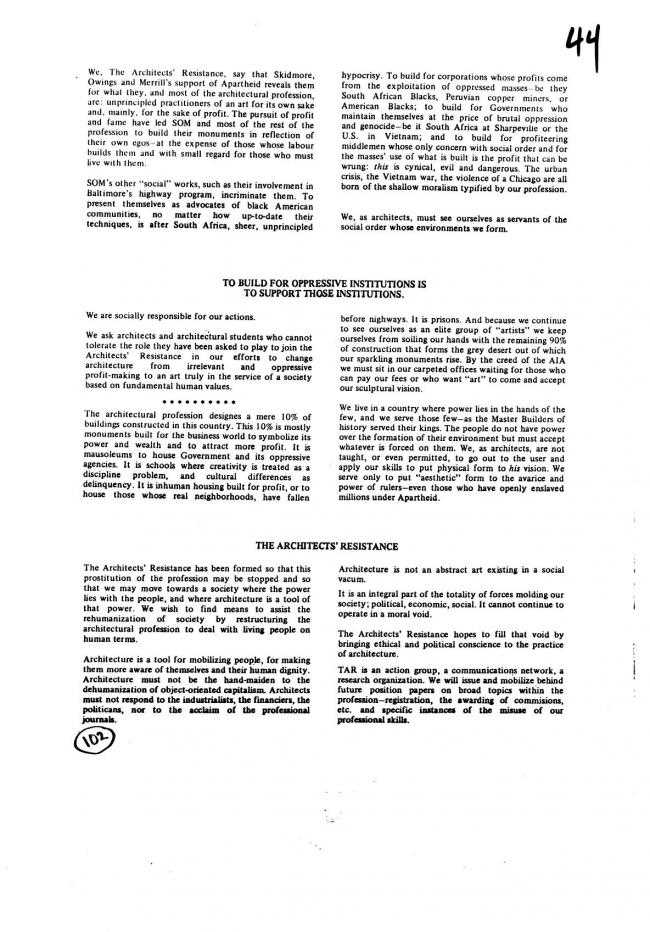 Art Workers Coalition (AWC), <em>Open Hearing</em> [Audiencia abierta], Nueva York, Art Workers’ Coalition (AWC), 1969