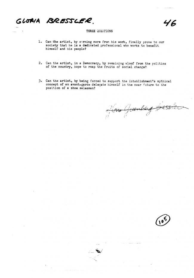 Art Workers Coalition (AWC), <em>Open Hearing</em> [Audiencia abierta], Nueva York, Art Workers’ Coalition (AWC), 1969