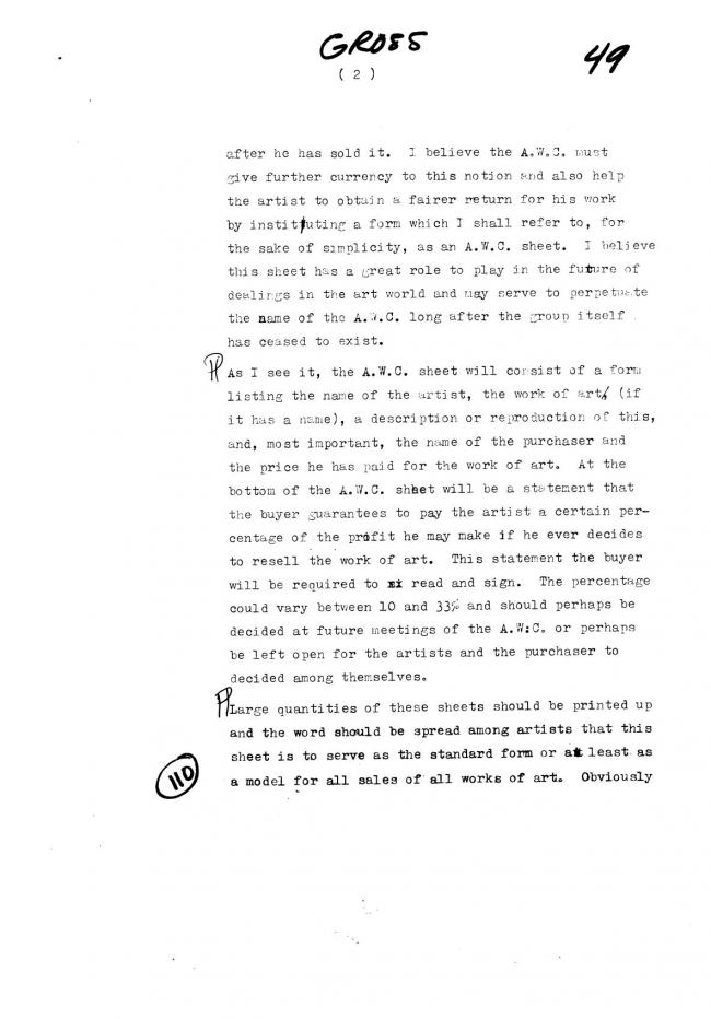 Art Workers Coalition (AWC), <em>Open Hearing</em> [Audiencia abierta], Nueva York, Art Workers’ Coalition (AWC), 1969