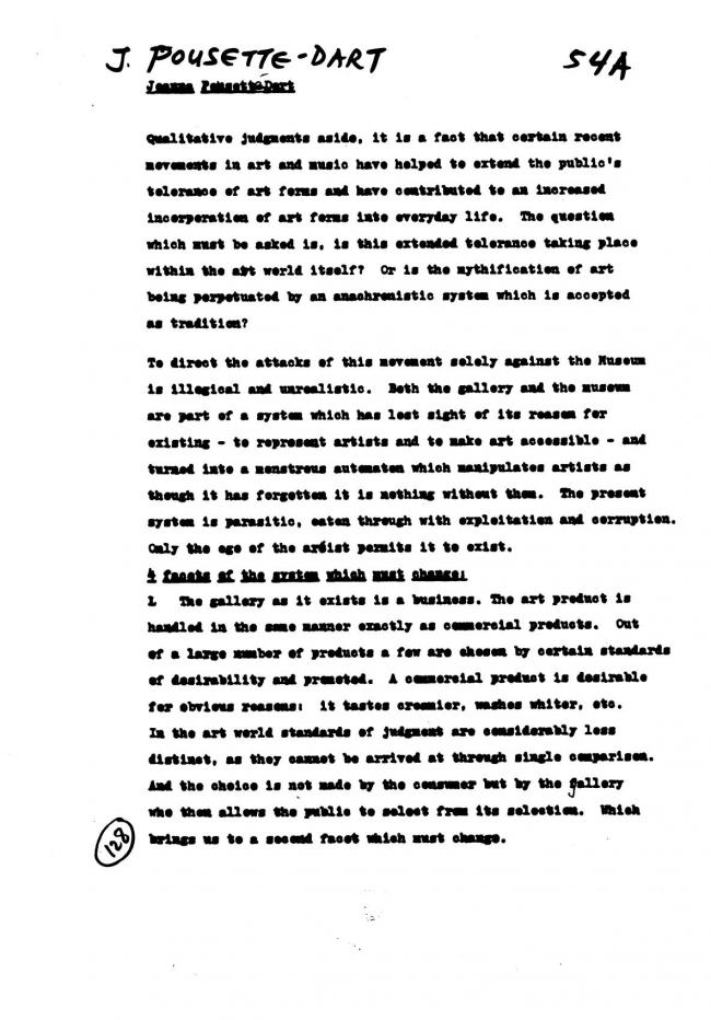 Art Workers Coalition (AWC), <em>Open Hearing</em> [Audiencia abierta], Nueva York, Art Workers’ Coalition (AWC), 1969