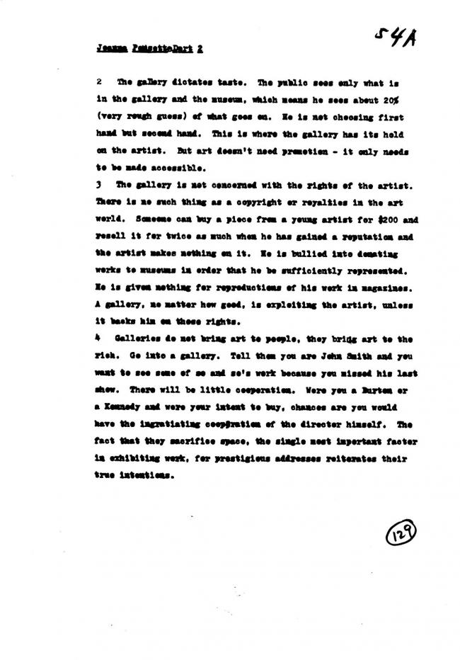 Art Workers Coalition (AWC), <em>Open Hearing</em> [Audiencia abierta], Nueva York, Art Workers’ Coalition (AWC), 1969
