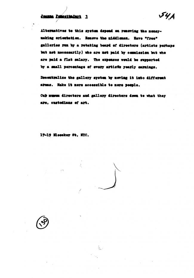 Art Workers Coalition (AWC), <em>Open Hearing</em> [Audiencia abierta], Nueva York, Art Workers’ Coalition (AWC), 1969