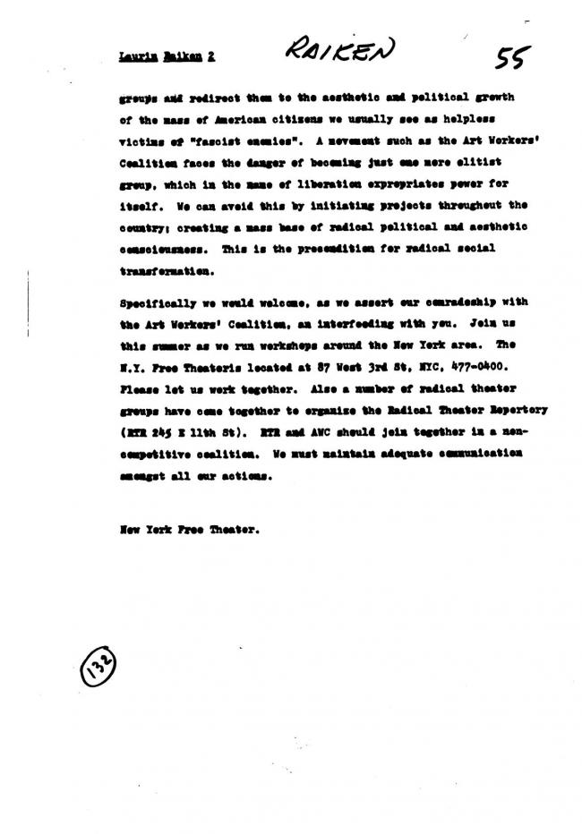 Art Workers Coalition (AWC), <em>Open Hearing</em> [Audiencia abierta], Nueva York, Art Workers’ Coalition (AWC), 1969