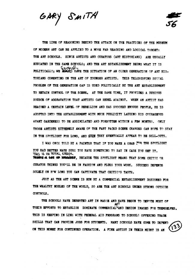 Art Workers Coalition (AWC), <em>Open Hearing</em> [Audiencia abierta], Nueva York, Art Workers’ Coalition (AWC), 1969