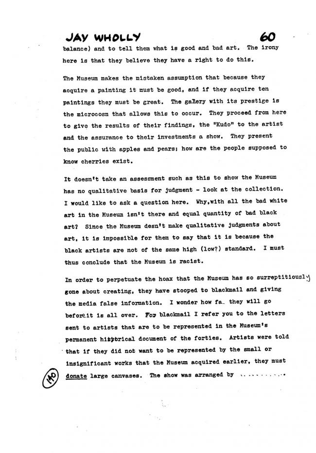 Art Workers Coalition (AWC), <em>Open Hearing</em> [Audiencia abierta], Nueva York, Art Workers’ Coalition (AWC), 1969