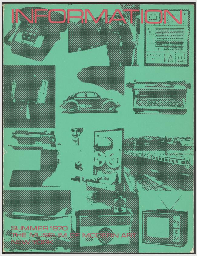 Kynaston L. McShine (ed.), <em>Information</em> [Información], Nueva York, MoMA, 1970 [cat. exp.].
