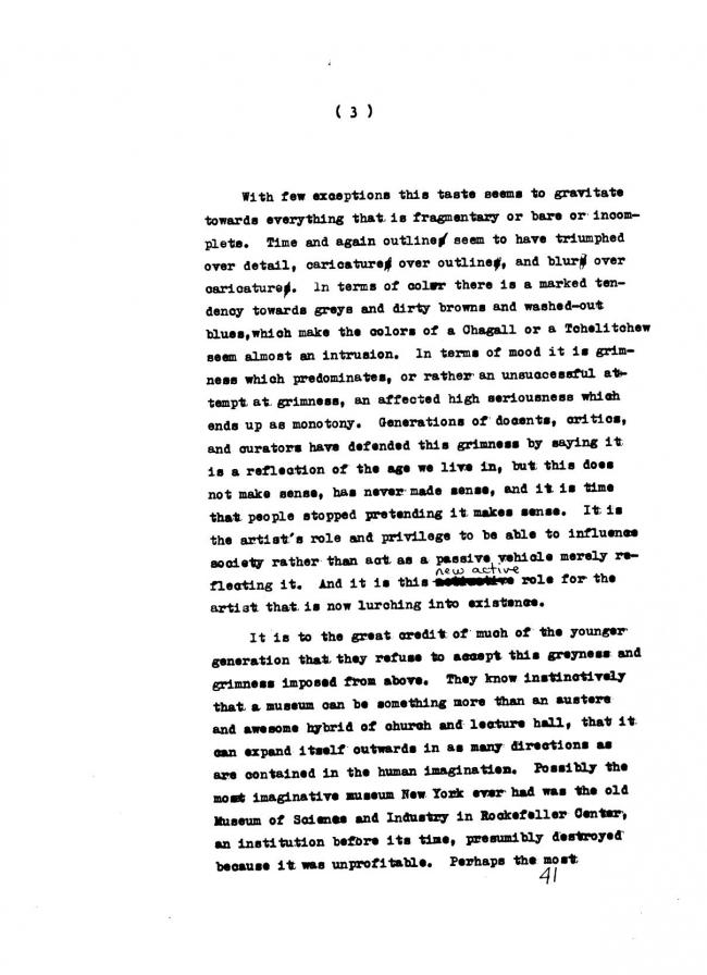 Art Workers Coalition (AWC), <em>Documents 1</em>, New York: Art Workers’ Coalition (AWC), 1969