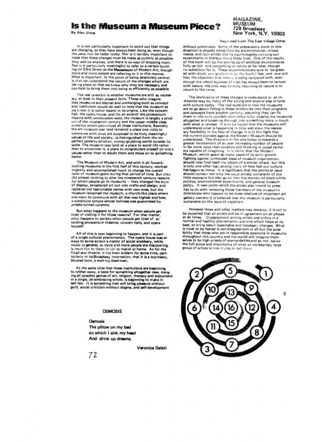 Art Workers Coalition (AWC), <em>Documents 1</em>, New York: Art Workers’ Coalition (AWC), 1969