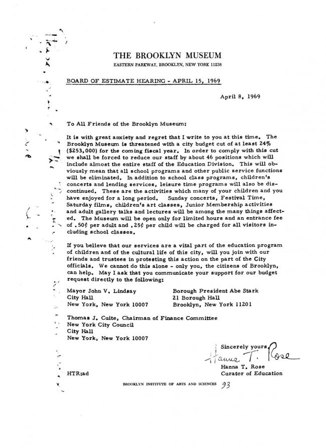 Art Workers Coalition (AWC), <em>Documents 1</em>, New York: Art Workers’ Coalition (AWC), 1969