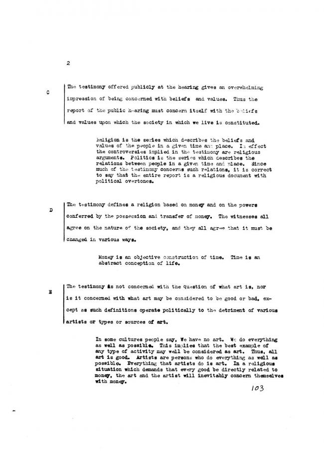 Art Workers Coalition (AWC), <em>Documents 1</em>, New York: Art Workers’ Coalition (AWC), 1969