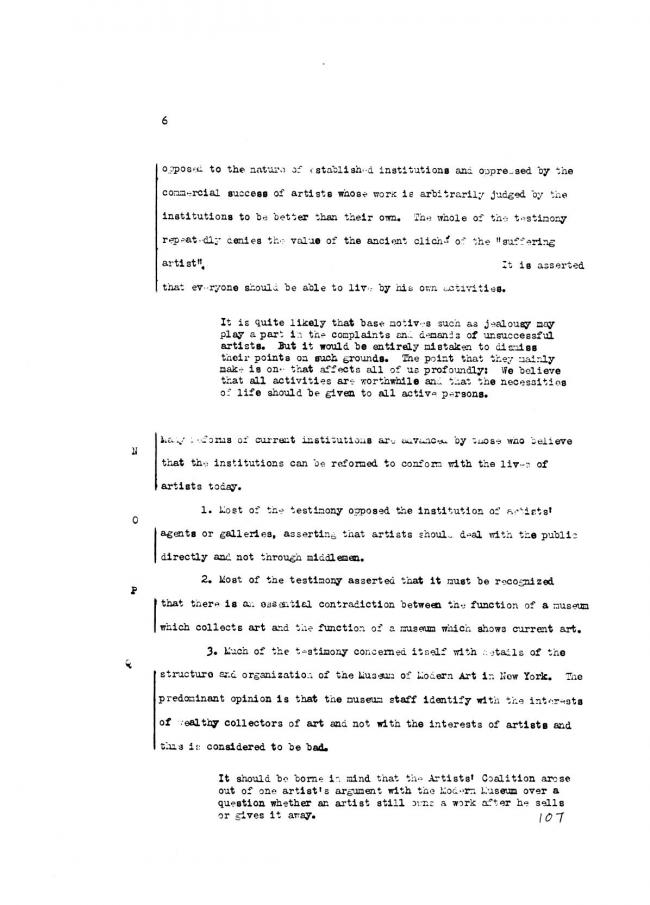 Art Workers Coalition (AWC), <em>Documents 1</em>, New York: Art Workers’ Coalition (AWC), 1969