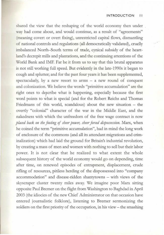 RETORT, <em>Afflicted Powers: Capital and Spectacle in a New Age of War</em> [Poderes afligidos. Capital y espectáculo en una nueva edad de guerra], Londres y Nueva York, Verso, 2005