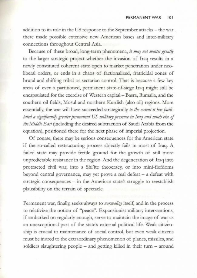 RETORT, <em>Afflicted Powers: Capital and Spectacle in a New Age of War</em> [Poderes afligidos. Capital y espectáculo en una nueva edad de guerra], Londres y Nueva York, Verso, 2005