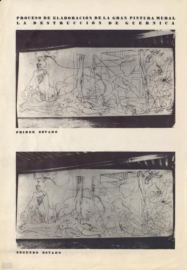 La destrucción de Guernica y Sueño y Mentira de Franco