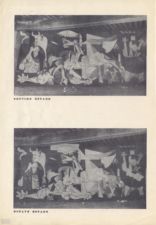 La destrucción de Guernica y Sueño y Mentira de Franco