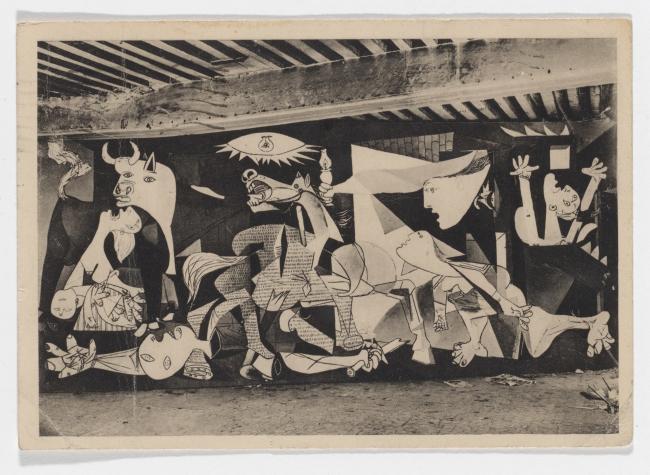 Denise Loeb's postcard to Alfred H. Barr Jr.