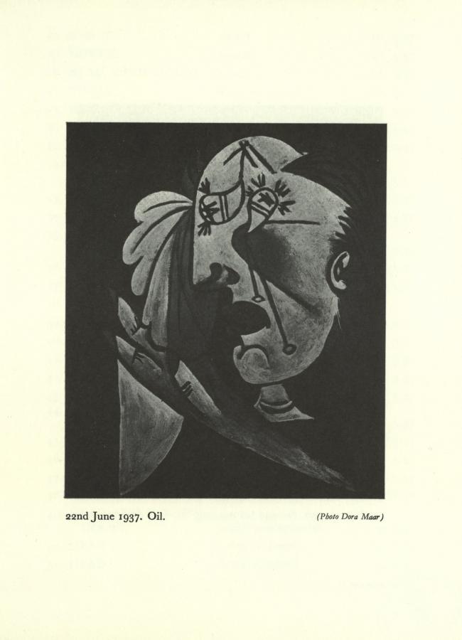 Catálogo de la exposición Picasso's Guernica en las New Burlington Galleries