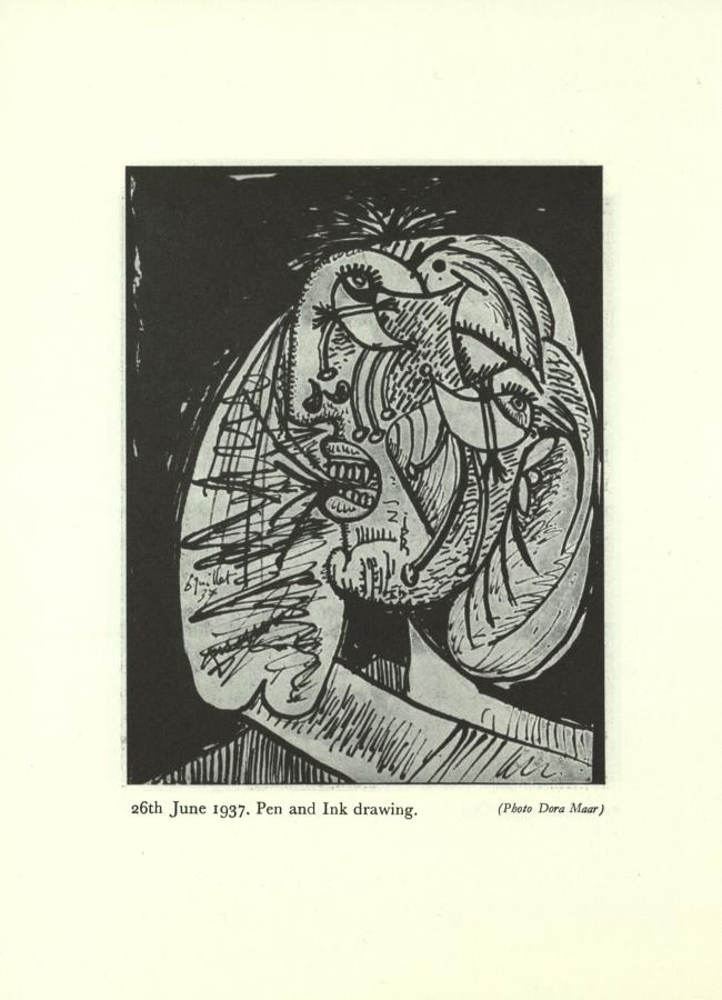 Catálogo de la exposición Picasso's Guernica en las New Burlington Galleries