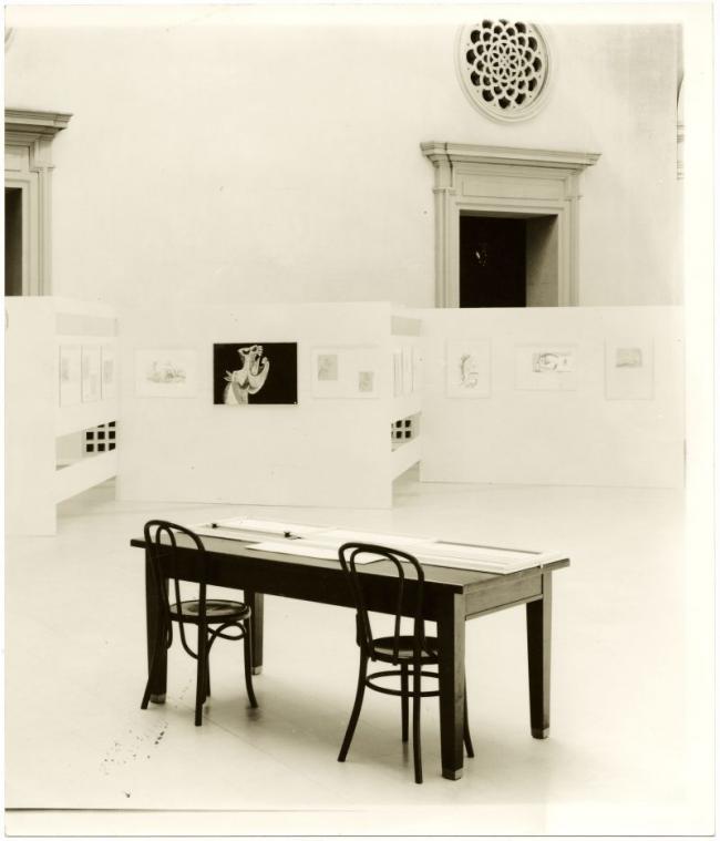 Vistas de instalación de la exposición Picasso's Guernica en el San Francisco Museum of Art