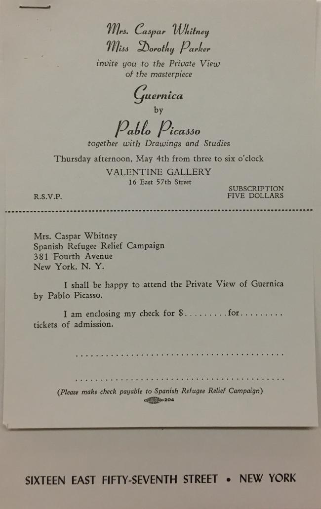 EN Invitación a una visita privada de la Valentine Gallery