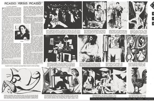 Picasso contra Picasso