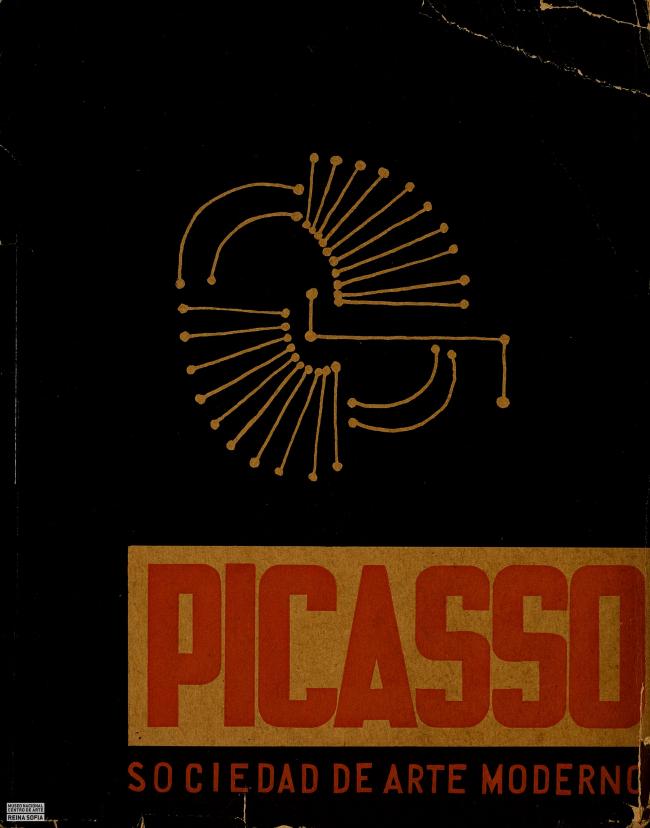 Catálogo de la exposición Picasso organizada por la Sociedad de Arte Moderno de México
