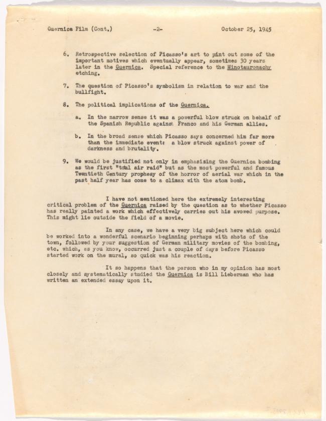 Carta de Alfred H. Barr Jr. a John E. (Dick) Abbott