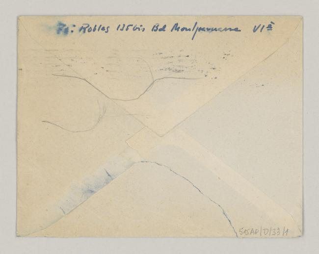 Carta de A. Robles a Pablo Picasso