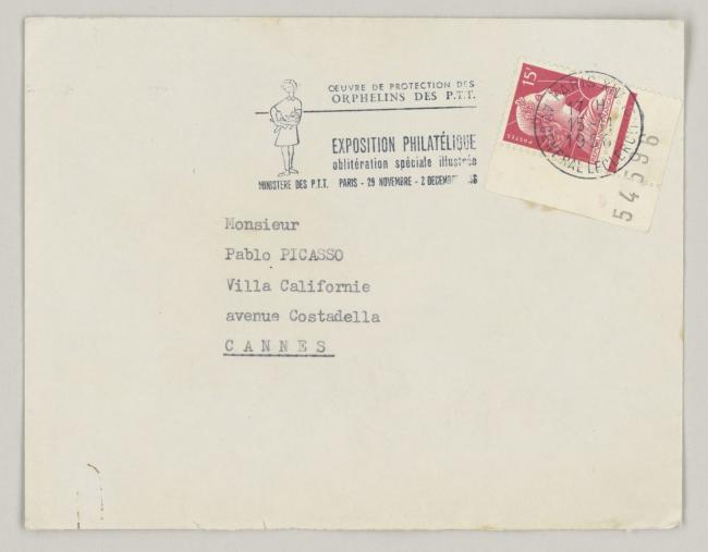 Carta de J. Groham y T. Madden a Pablo Picasso