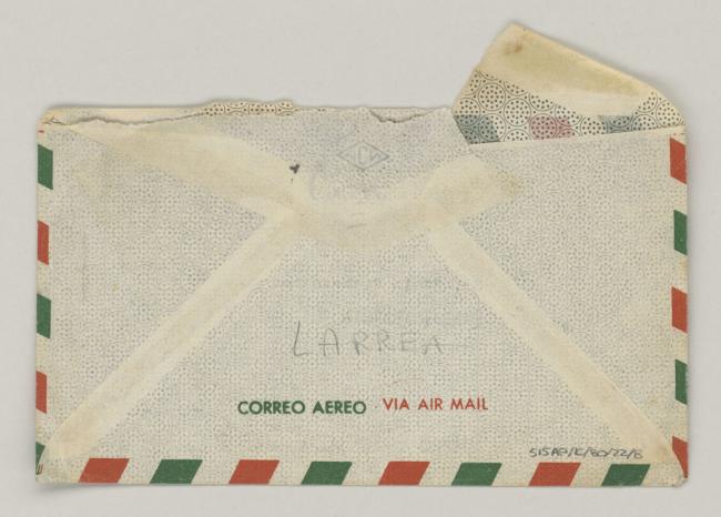 Carta de Juan Larrea a Pablo Picasso del 6 de septiembre de 1947