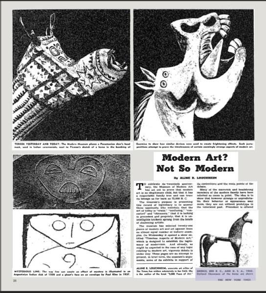 ¿Arte moderno? No tan moderno